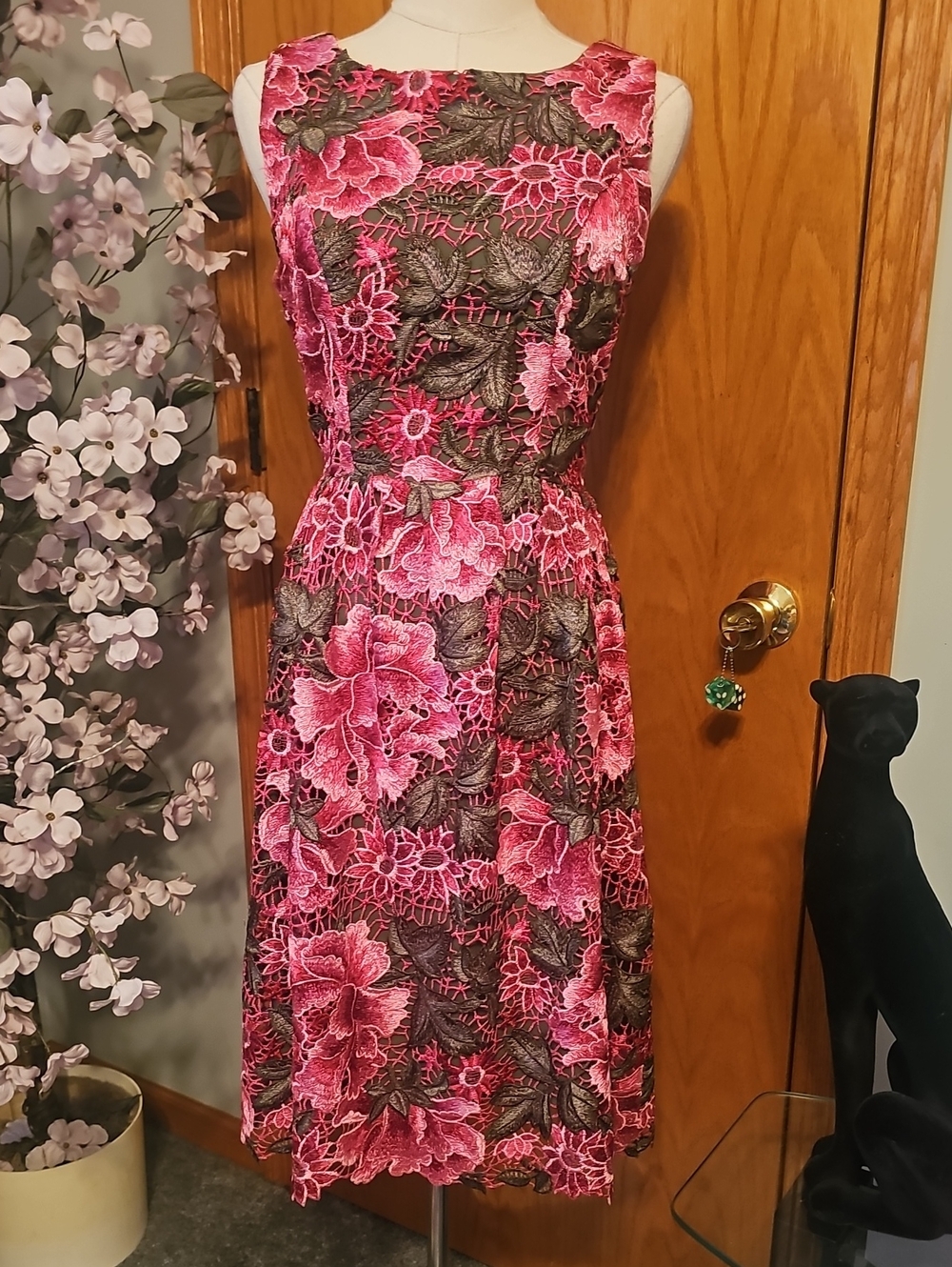 Anthropologie Eri + Ali Embroidered Dress